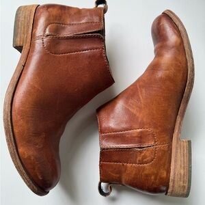 Kork Ease Brown Leather Booties